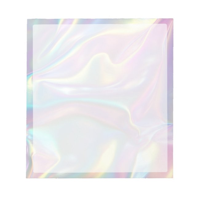 Holografisk Rosa Anteckningsblock (Framsida)