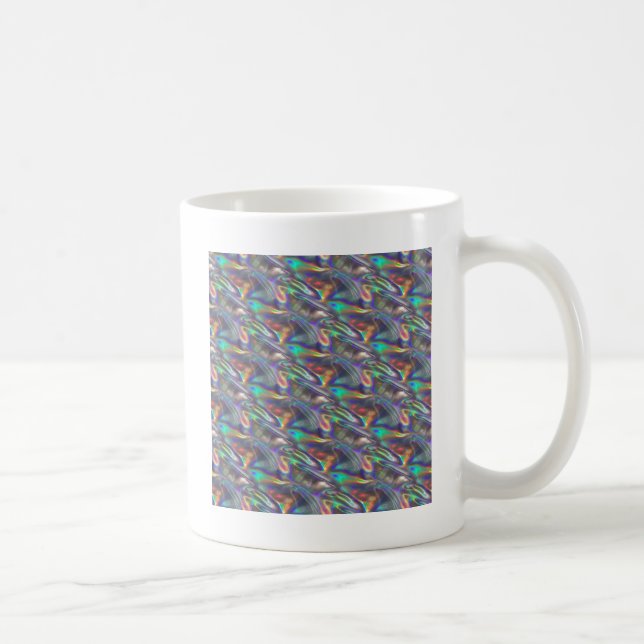 holografisk silver kaffemugg (Höger)