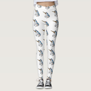 holografiska enmajsbaljväxter leggings