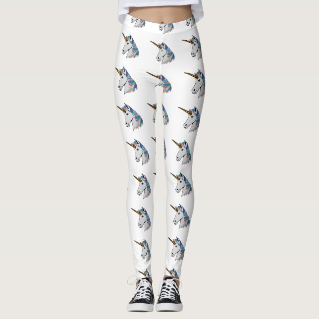 holografiska enmajsbaljväxter leggings (Framsida)