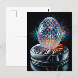 Holografiska Fabergé Egg, Postcross Vykort