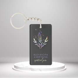 Holografiska kristaller Mystic Andlig Black