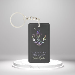 Holografiska kristaller Mystic Andlig Black