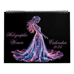 Holografiska kvinnor kalender