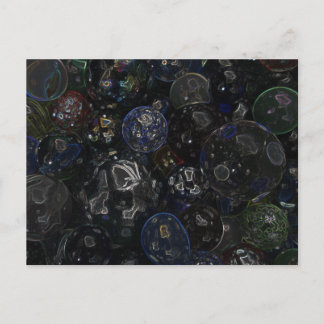 Holografiska Marbles Vykort