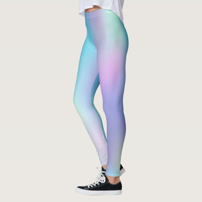 Holografiskt färg-spektrum leggings (Vänster)
