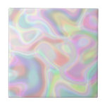 Holografiskt ljus Pastel Multifärgad Färg Kakelplatta<br><div class="desc">Multifärgad modern holografisk pastel färg. Observera att holografisk effekt i den här utformningen är ett platt färg-utskrift och inte en egentlig holografisk folie.</div>