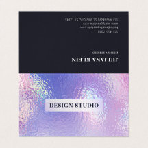 Holografiskt mappat Affärskort