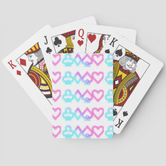 Holografiskt mönsterstil. casinokort