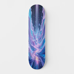 Holografiskt Vågar Edition 1 Mini Skateboard Bräda 18,5 Cm