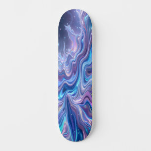 Holografiskt Vågar Edition 4 Mini Skateboard Bräda 18,5 Cm