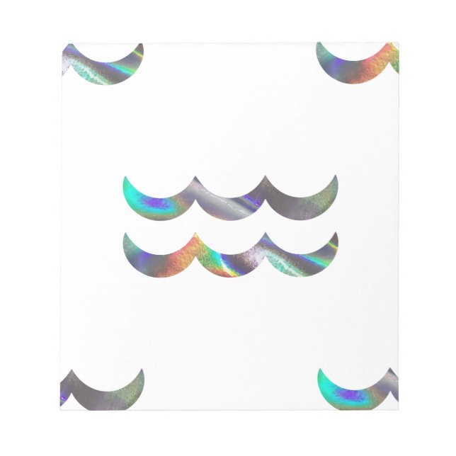 hologram Aquarius Anteckningsblock (Framsida)
