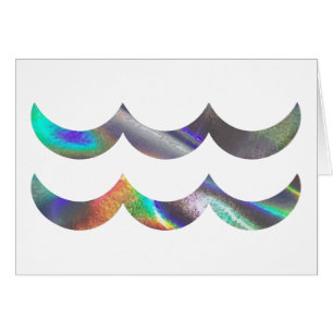 hologram Aquarius Hälsningskort