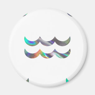 hologram Aquarius Magnet