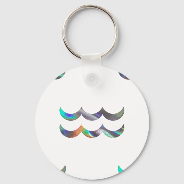 hologram Aquarius Nyckelring (Framsida)