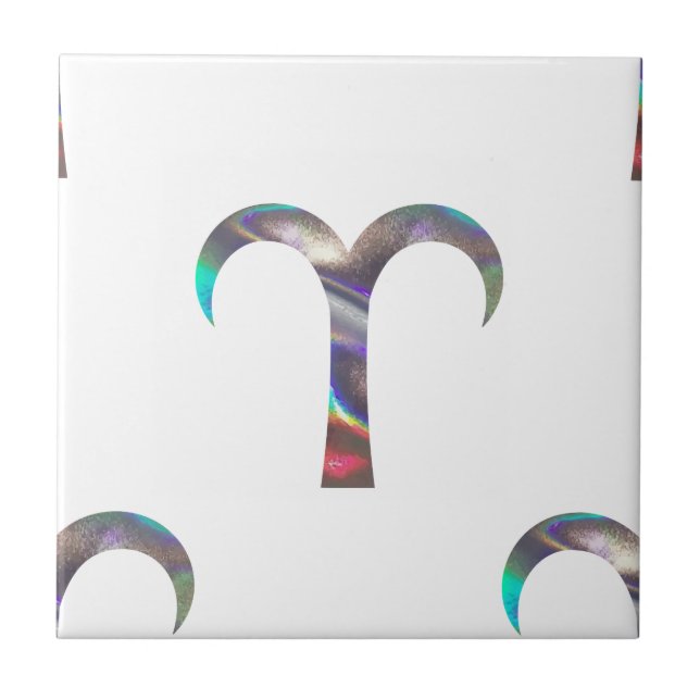 hologram Aries Kakelplatta (Framsidan)