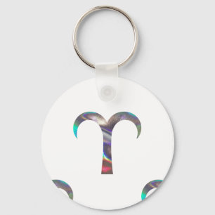 hologram Aries Nyckelring