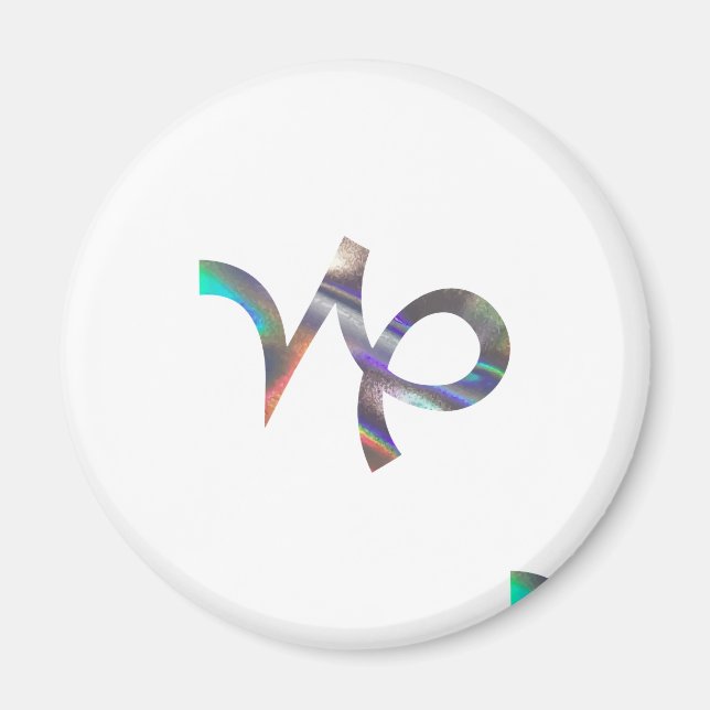 hologram Capricorn Magnet (Framsidan)