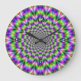 Hologram Clock Stor Klocka