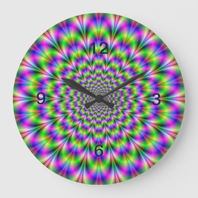 Hologram Clock Stor Klocka (Framsida)