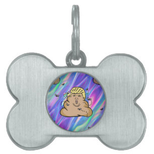 Hologram-dumptrast Namnbricka Husdjur