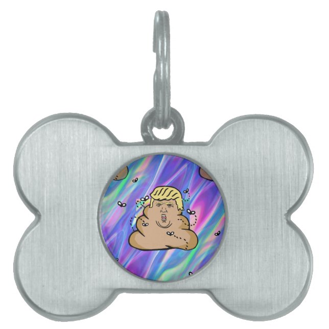 Hologram-dumptrast Namnbricka Husdjur (Framsidan)