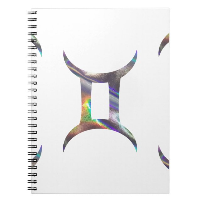 hologram Gemini Anteckningsbok (Framsidan)