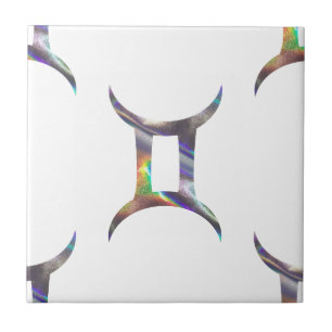 hologram Gemini Kakelplatta