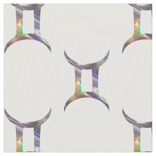 hologram gemini-väv tyg (Närbild)