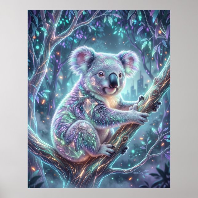Hologram Koala Neon Tak </s> replaced with: Poster (Framsidan)