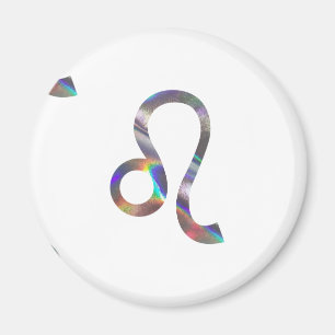 hologram Leo Magnet
