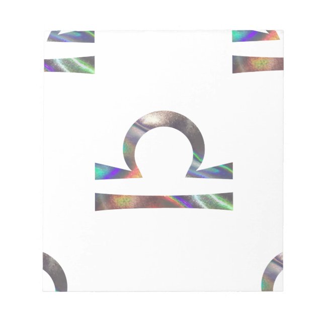 hologram Libra Anteckningsblock (Framsida)