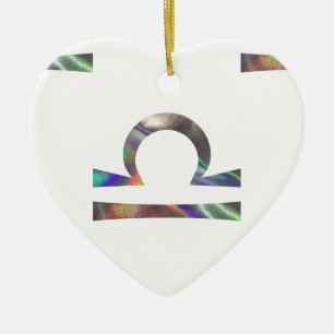 hologram Libra Julgransprydnad Keramik
