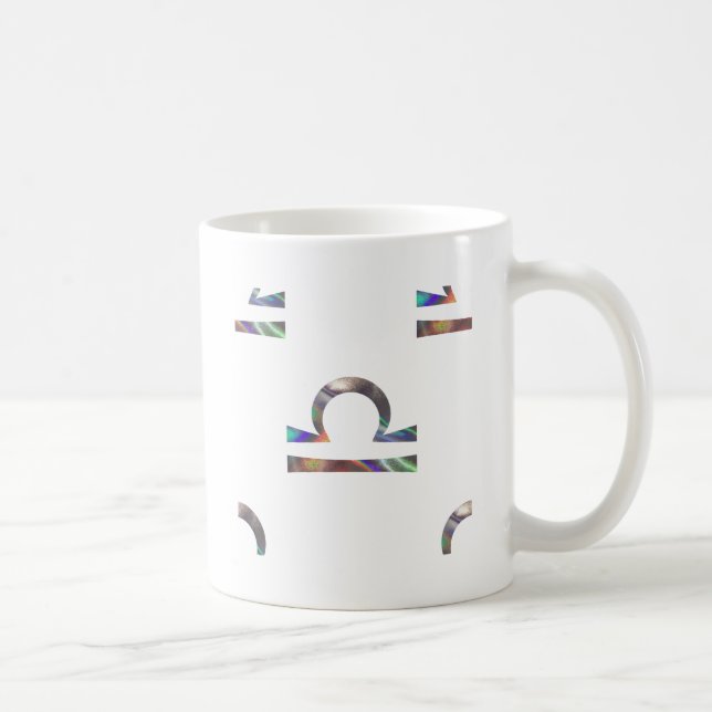 hologram Libra Kaffemugg (Höger)