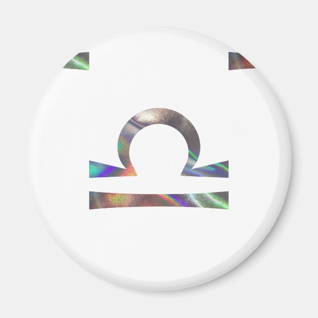hologram Libra Magnet (Framsidan)