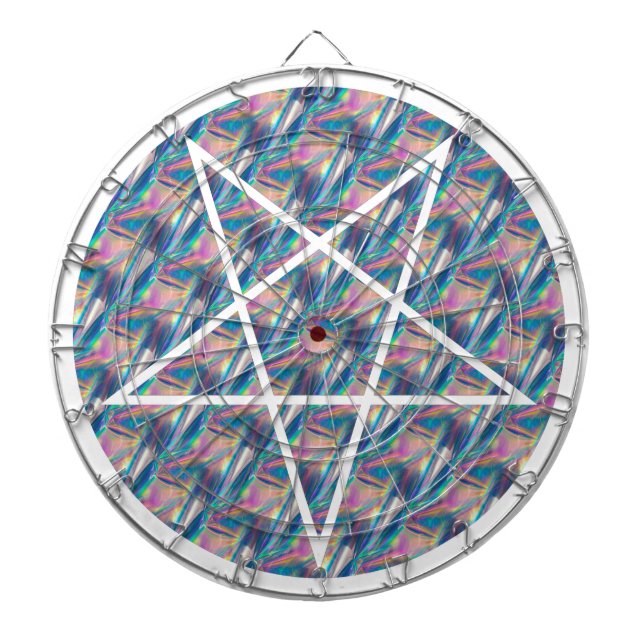 hologram pentagram darttavla (Framsidan)