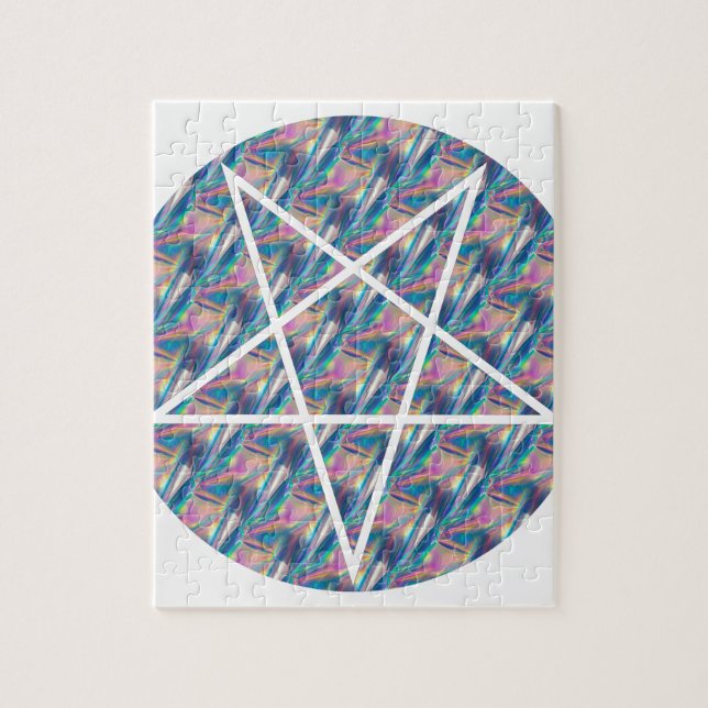 hologram pentagram pussel (Vertikal)