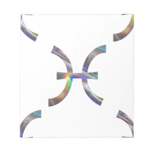 hologram Pisces Anteckningsblock