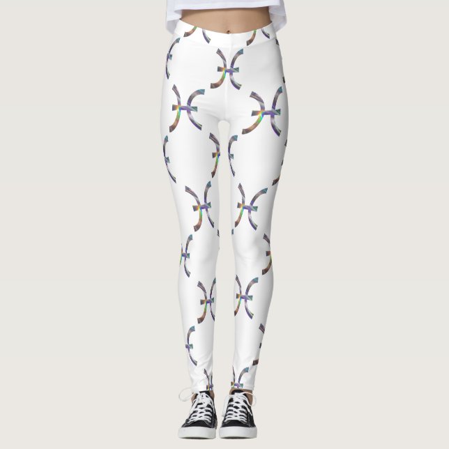 hologram pisces leggings (Framsida)