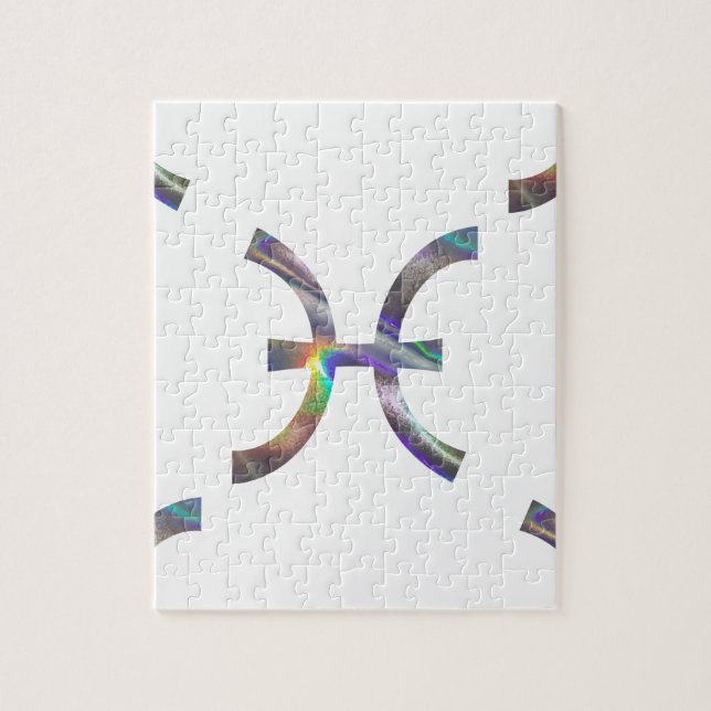 hologram Pisces Pussel (Vertikal)