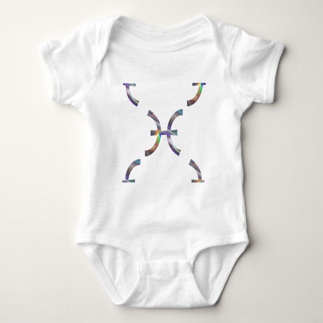 hologram Pisces T-shirt (Framsida)