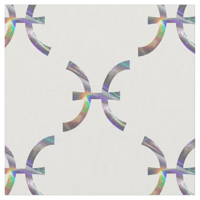 hologram pisch-väv tyg (Närbild)