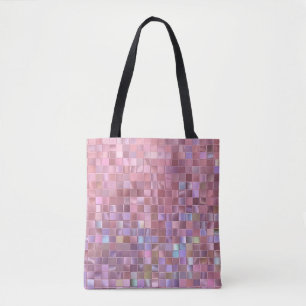 Hologram Rosa Mosaic Tygkasse