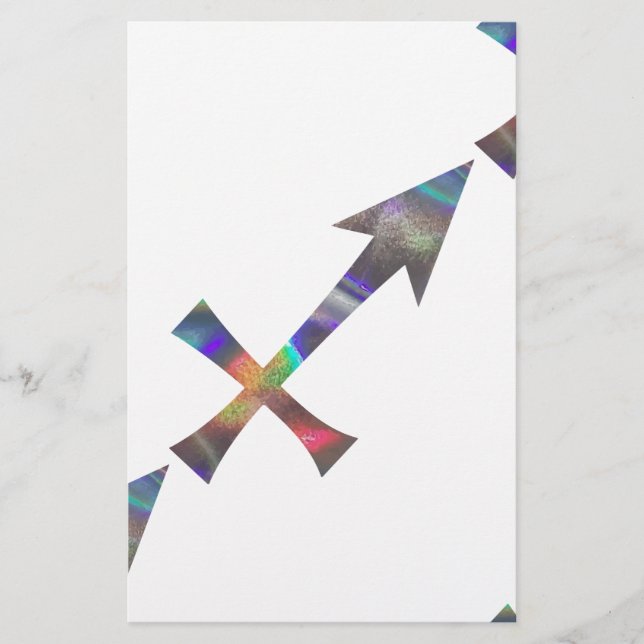 hologram Sagittarius Brevpapper (Framsida)
