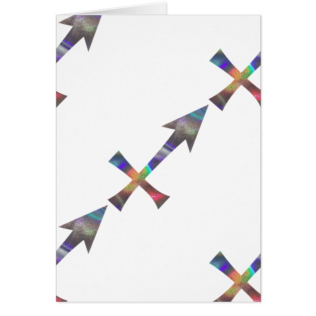 hologram Sagittarius Hälsningskort (Framsidan)