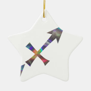 hologram Sagittarius Julgransprydnad Keramik