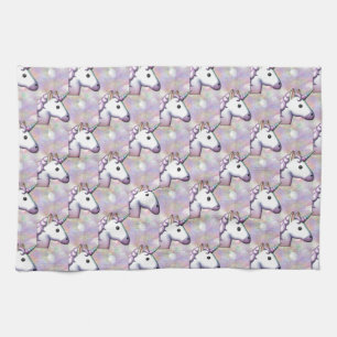 hologram unicorn emoji kökshandduk