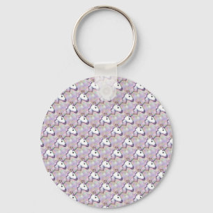 hologram unicorn emoji nyckelring