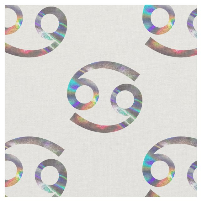 hologramcancer tyg (Närbild)