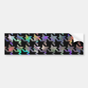 hologramhoundstooth bildekal